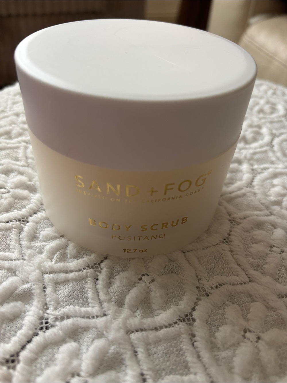 Positano Body Scrub - White